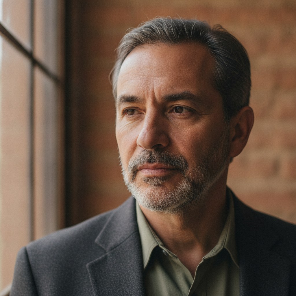 Retrato de Aldo Paredes Vega